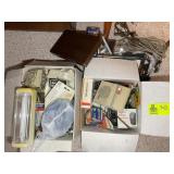 LARGE GROUP OF MISC ELECTRICAL PARTS AND SUPPLIES