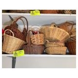 BASKETS ON BOTTOM SHELF RIGHT SIDE