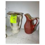 TWO MCCOY VASES