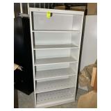 HON 6 SHELF METAL FILE CABINET, 36 IN X 17 IN X 76