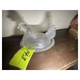 CLEAR COLORED NESTING DISH