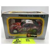 BURAGO 1/25 SCALE PORSCHE 924 TURBO GR2, NIB