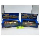 PAIR OF HOT WHEELS GIFT PACKS INCLUDING DRAGSTERS