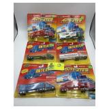 GROUP OF 6 ROAD CHAMPS ANTEATER DIE CAST METAL AND