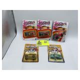 GROUP OF DIE CAST METAL CARS INCLUDING HOTSHOTS AN