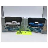 PAIR OF ERTL VINTAGE VEHICLES, 1957 THUNDERBIRD AN