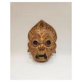 ASIAN CARVED & PAINTED MASK