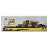 Ertl John Deere Hauler Semi w/Dump Truck 1:64