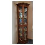 Corner Light-up Curio Cabinet