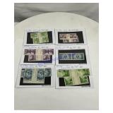 US Stamps #766 #767 #770 #771 #768 #769