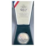 1990 silver commemorative Eisenhower Centennial