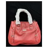 New red Coach purse 14"x10" (not authenticated)