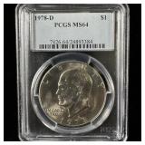 1978-D Eisenhower Dollar MS64 PCGS