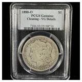 1888-O Silver Morgan Dollar VG PCGS