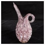 Lefon lilac swirl vase 7.5 inches tall