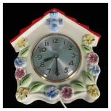 Vintage Mastercrafters Ceramaic Blue Bird Floral >