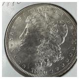 1880 Silver Morgan Dollar BU