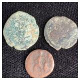 (3) Ancient Roman coins