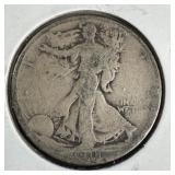 1918-S  Silver Walking Liberty Half-Dollar G