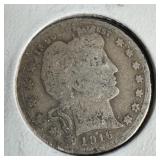 1916 Silver Barber Quarter