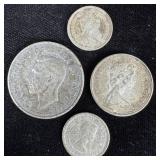 $.95 in Canadian silver coins