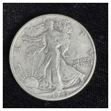 1943-D Silver Walking Liberty Half-Dollar