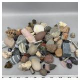 Miscellaneous rocks, shells, marbles