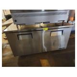 LIKE NEW TRUE 60" REFRIGERATED LOWBOY TUC-60-HC