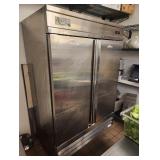 AVANTCO SS 2 DR SELF CONTAINED REFRIGERATOR CFD2RR