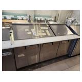 LIKE NEW ATOSA 72" SANDWICH SALAD PREP COOLER