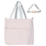NEW OutSpry Womens Tote Bag with Zipper, Puffer La