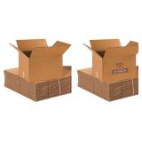 BOX USA Moving Boxes, Extra Large 20" x 20" x 15"
