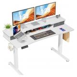 Sweetcrispy Electric Standing Desk Adjustable Heig