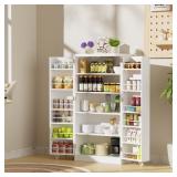 ROOMTEC 47ï¿½ Kitchen Pantry Storage Cabinet with