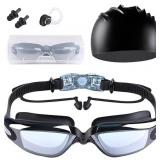 HAISSKY Swim Goggles, Swimming Goggles Set No leak