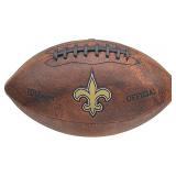 NFL New Orleans Saints Color Logo Football , 9-Inc