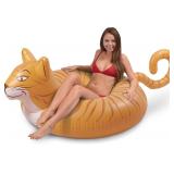 GoFloats Meowzers the Cat Party Tube Inflatable Ra