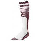 EvoShield Men S Striped Game Baseball Socks, New M