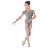 Bloch Dance Girls Dujour Microlux Short sleeve Leo