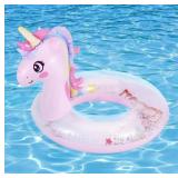 MoKo Inflatable Pool Float-Cute Glitters Sequin Un