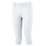 Mizuno Womens Prospect Softball Pant, White, XX-La