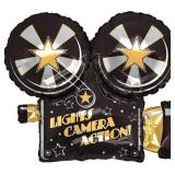 Lights Camera Action Movie Camera 32" Foil Party B