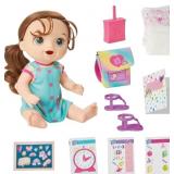 Baby Alive Time for School Baby Doll Set, 12 Inch,