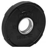 Hammer Strength 5Lb Round Rubber Olympic Plate Ham