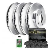 NEW! Hart Brakes Front Rear Brakes and Rotors Kit