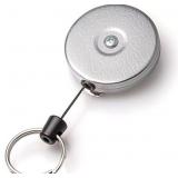 KEY-BAK Original Chain Retractable Keychain with a