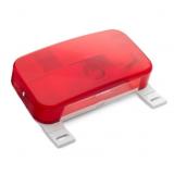 Lumitronics Red Surface Mount Light - License Brac