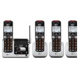 AT&T BL102-4 DECT 6.0 4-Handset Cordless Phone for