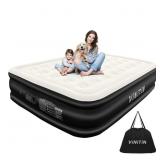 Vinitin Air Mattress Queen with Built in Pump, 18"