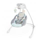 Ingenuity InLighten 6-Speed Foldable Baby Swing wi